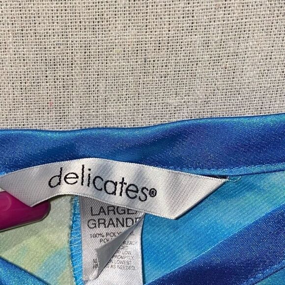 Delicates Watercolor Satin Slip - Picture 5 of 5